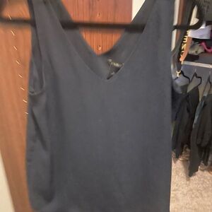 Ann Taylor Factory Gray Classic Tank Top